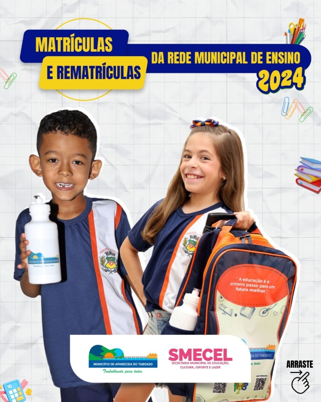 Matrículas E Rematrículas Da Rede Municipal De Ensino Para 2024 Começam