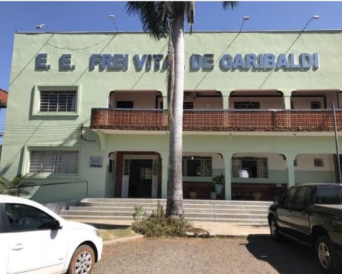Escola Estadual Frei Vital de Garibaldi- Foto: Reprodução Internet