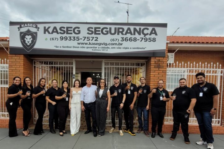 Kaseg Segurança comemora novas instalações/ Foto: Assessoria de Imprensa