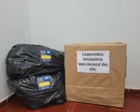 Alcoolvale também é ponto de coleta de doações em Aparecida do Taboado/ Foto: Divulgação