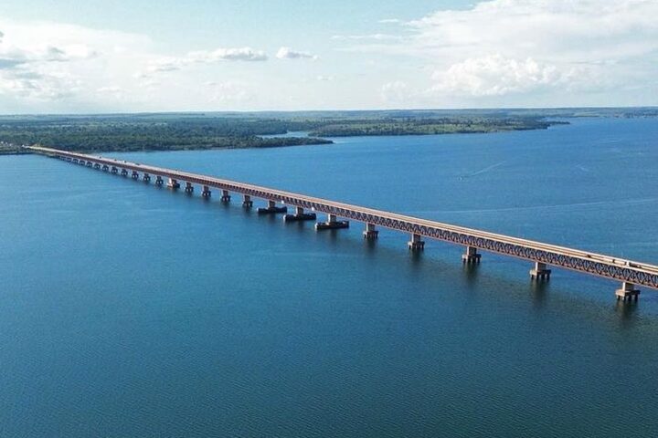 Ponte Rodoferroviária Rollemberg-Vuolo foi inaugurada há 26 anos/ Foto: Reprodução Internet
