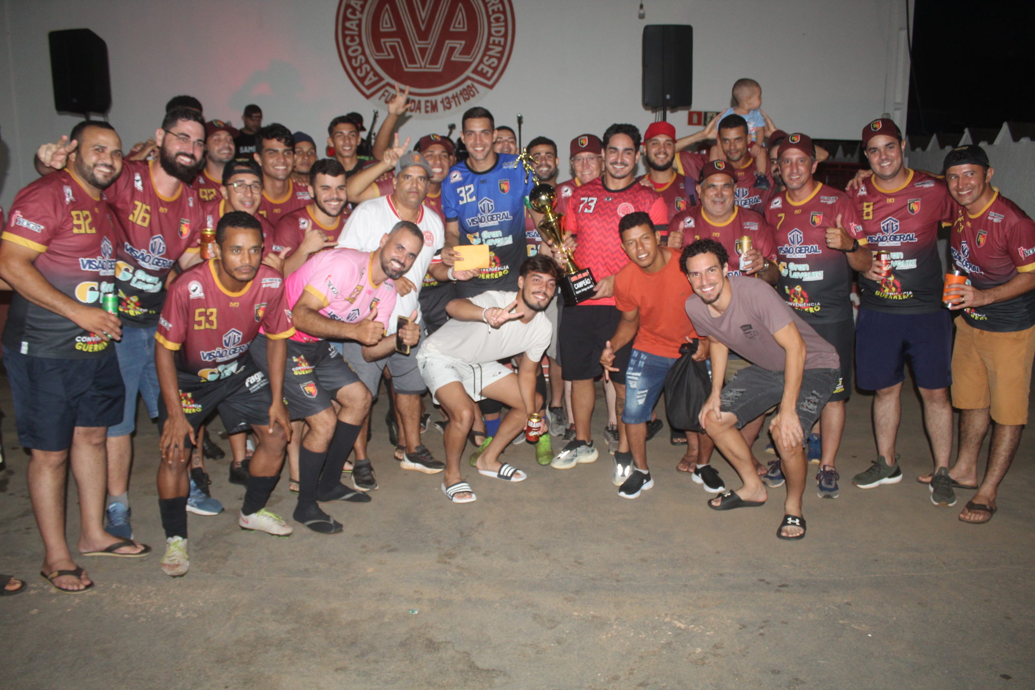 Resenha Futebol Clube foi o campeão do campeonato promovido pelo Campeonato de Futebol Categoria Livre promovido pela Associação dos Veteranos Aparecidenses (AVA) em 2023/ Foto: Costa Leste News