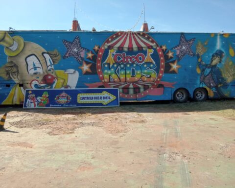 A primeira apresentação do Circo Kids acontece nesta sexta-feira