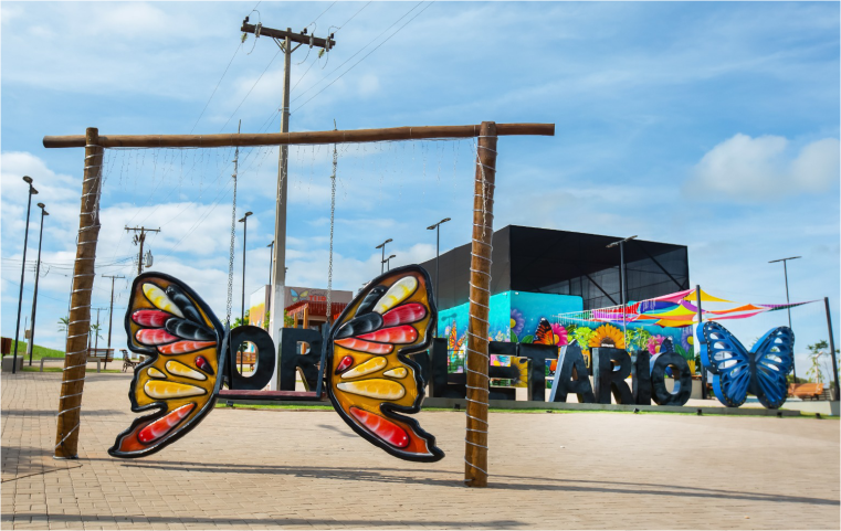 O Borboletário de Urânia é aberto para visitação gratuita/ Foto: Jornal Extra Interior