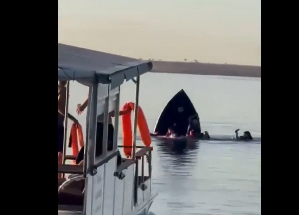 Acidente aconteceu na região de Santa Clara d'Oeste/ Foto: Reprodução video