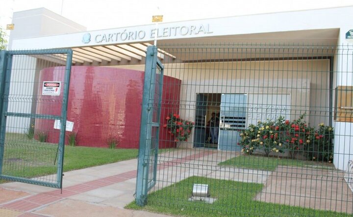 Cartorio Eleitoral em Aparecida do Taboado/ Foto: Arquivo Costa Leste News