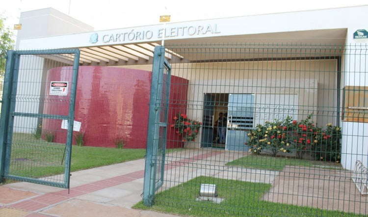 Cartorio Eleitoral em Aparecida do Taboado/ Foto: Arquivo Costa Leste News
