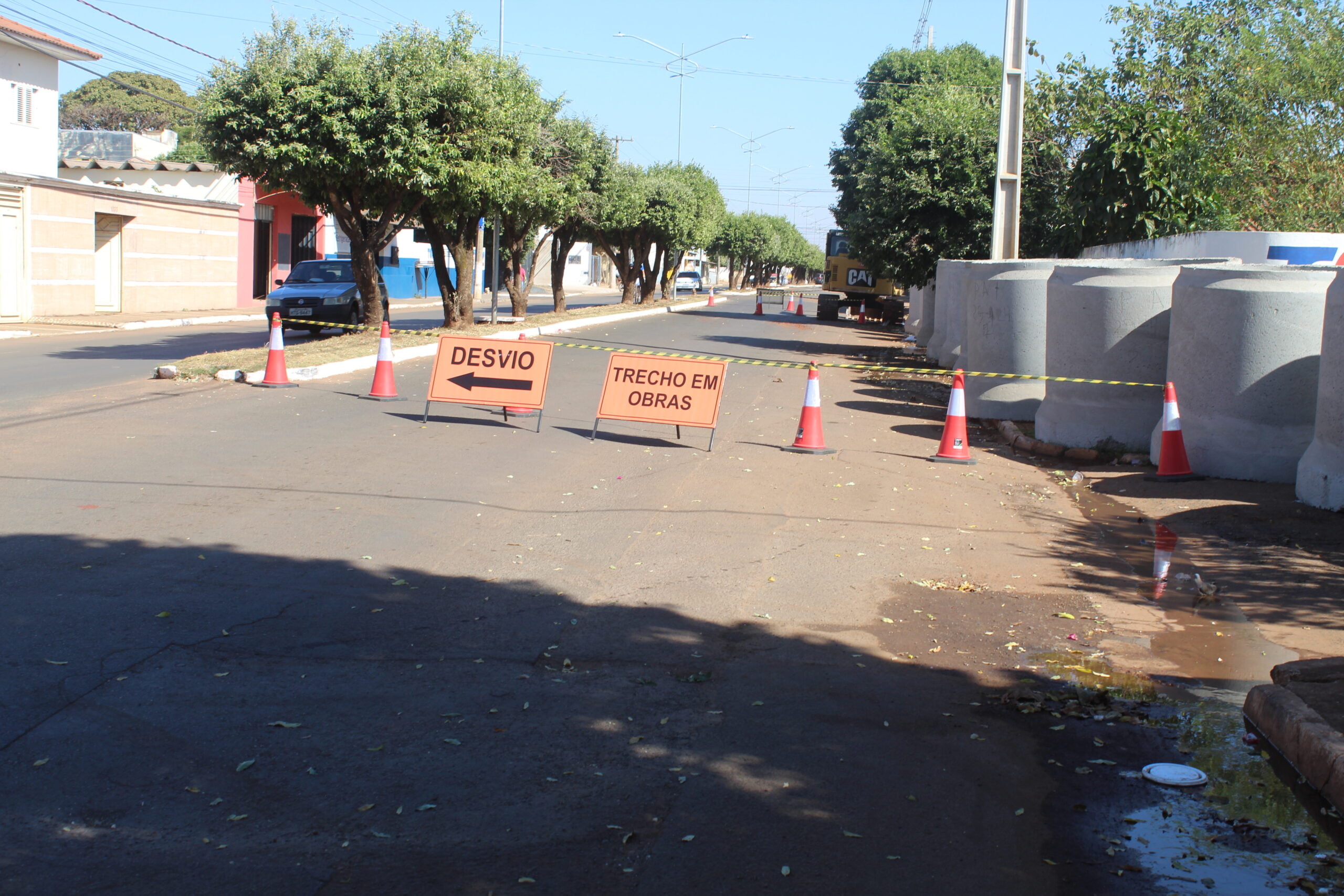 trechos da Av. Orlando Mascarenhas Pereira serão interditádos a partir desta sexta/ Foto: Costa Leste News
