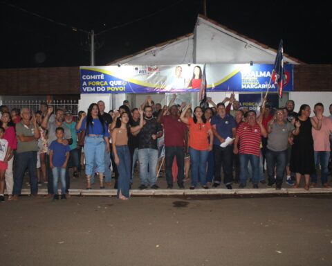 O comitê da coligação “A Força Que Vem Do Povo- PT – Federação Brasil da Esperança PT/PCdoB/PV” foi inaugurada na sexta-feira (23)