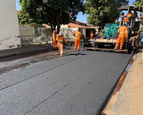 Recapeamento realizado na Rua Presidente Dutra/ Foto: Divulgação