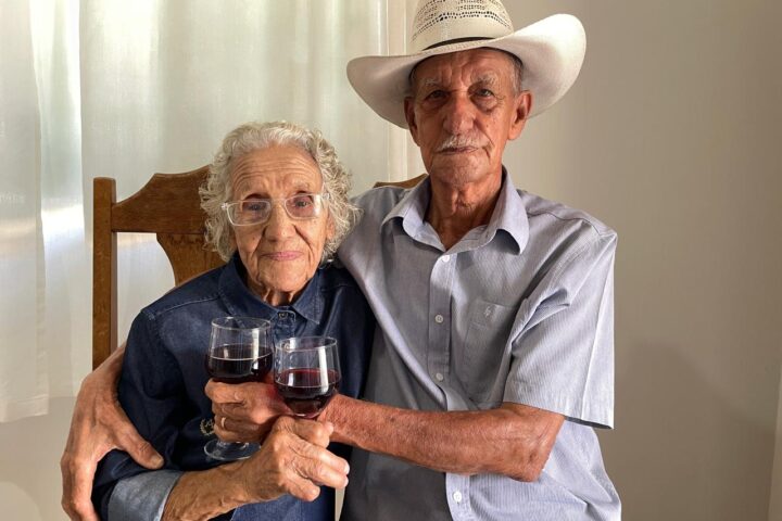 Sebastião e Vicentina celebram 70 anos de casamento nesta segunda-feira/ Foto: Costa Leste News