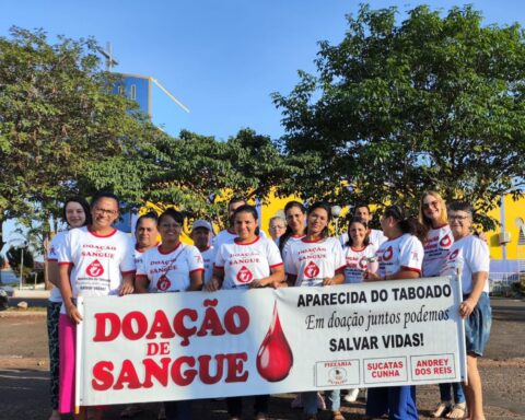 doação de sangue realizada em 2023