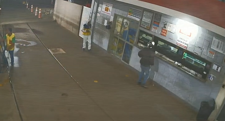 Homens roubam mais de R$ 1 mil de posto de gasolina em Aparecida do Taboado / Reprodução: Divulgação Polícia Civil