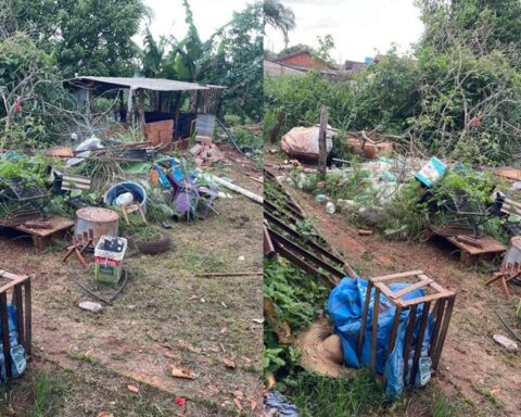 Terrenos com resíduos acumulados em Cassilândia (Foto: MPMS)