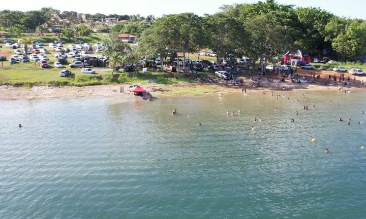 Parque Aquático Municipal em Paranaíba MS/ Foto: Marnei Marcelo