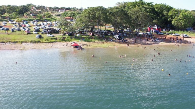 Parque Aquático Municipal em Paranaíba MS/ Foto: Marnei Marcelo