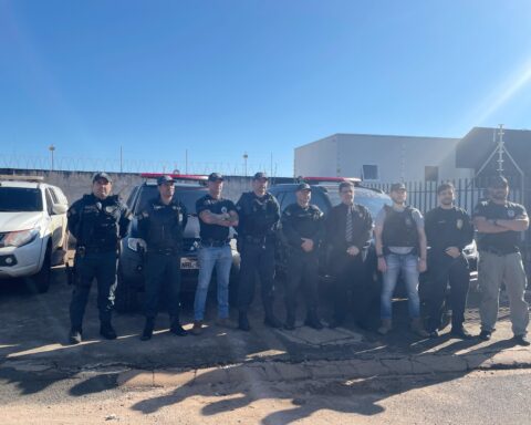 Mais de 120 policiais participam da 2ª fase da Operação Argos em Aparecida do Taboado/ Foto: Costa Leste News