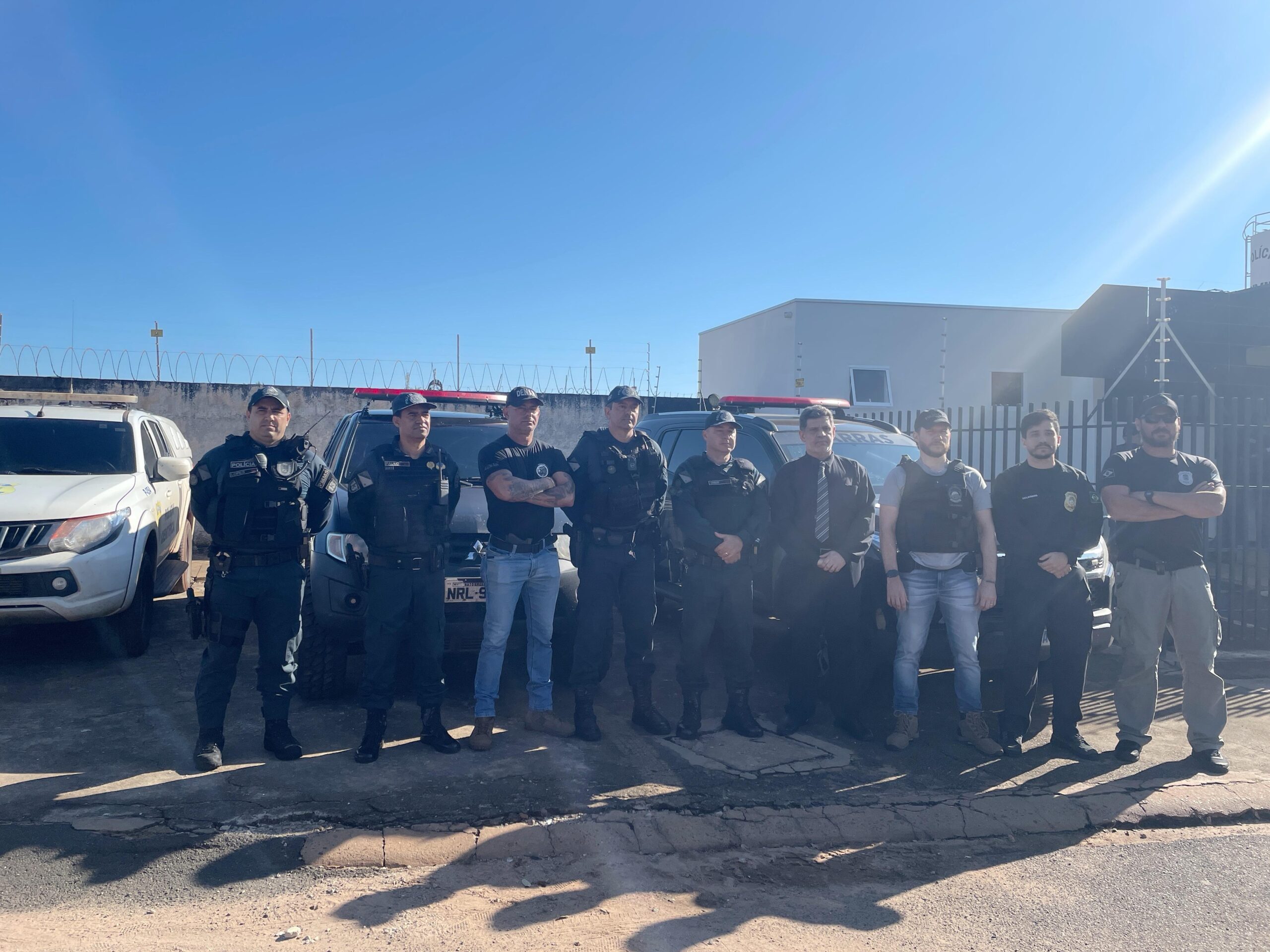 Mais de 120 policiais participam da 2ª fase da Operação Argos em Aparecida do Taboado/ Foto: Costa Leste News