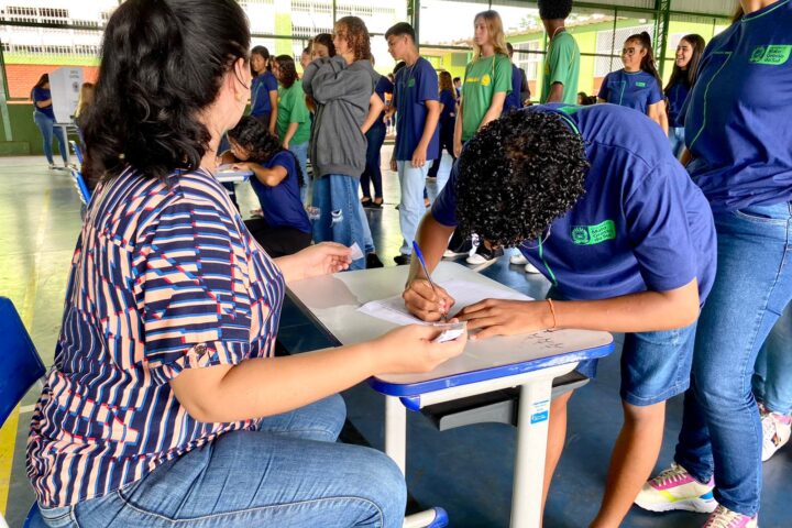 Projeto “Câmara Vai À Escola” teve início em 2024/ Foto: Arquivo Assessoria de Comunicação