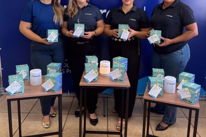 equipe de Recursos Humanos, composta por Naria Lima, Padula Amaral, Aryadne Oliveira e Silene Cunha