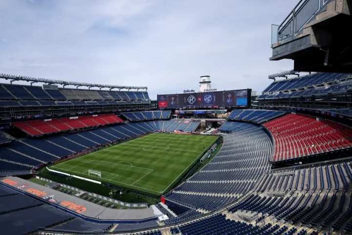 Gillette Stadium, em Boston, vai ser o palco da partida entre Brasil e França nesta quinta, 26 (Maddie Meyer/Getty Images)