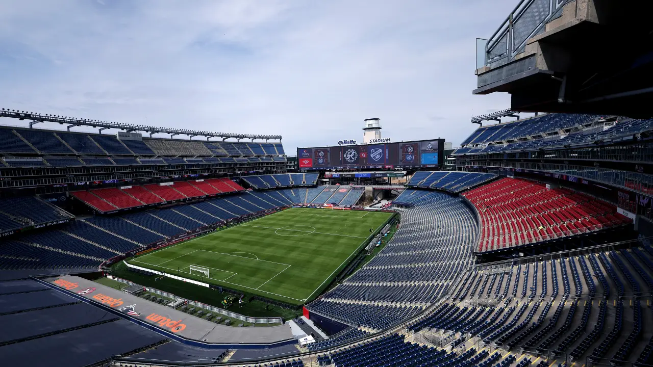 Gillette Stadium, em Boston, vai ser o palco da partida entre Brasil e França nesta quinta, 26 (Maddie Meyer/Getty Images)