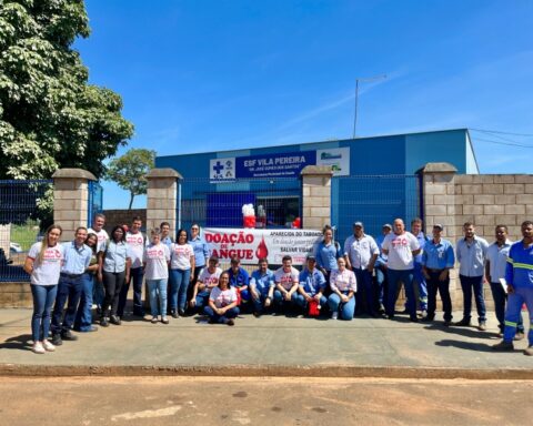 Campanha de doação de sangue realizada em 2025