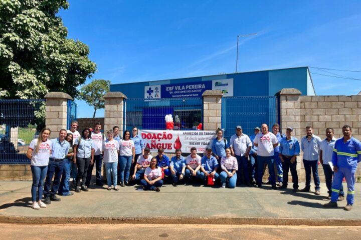 Campanha de doação de sangue realizada em 2025